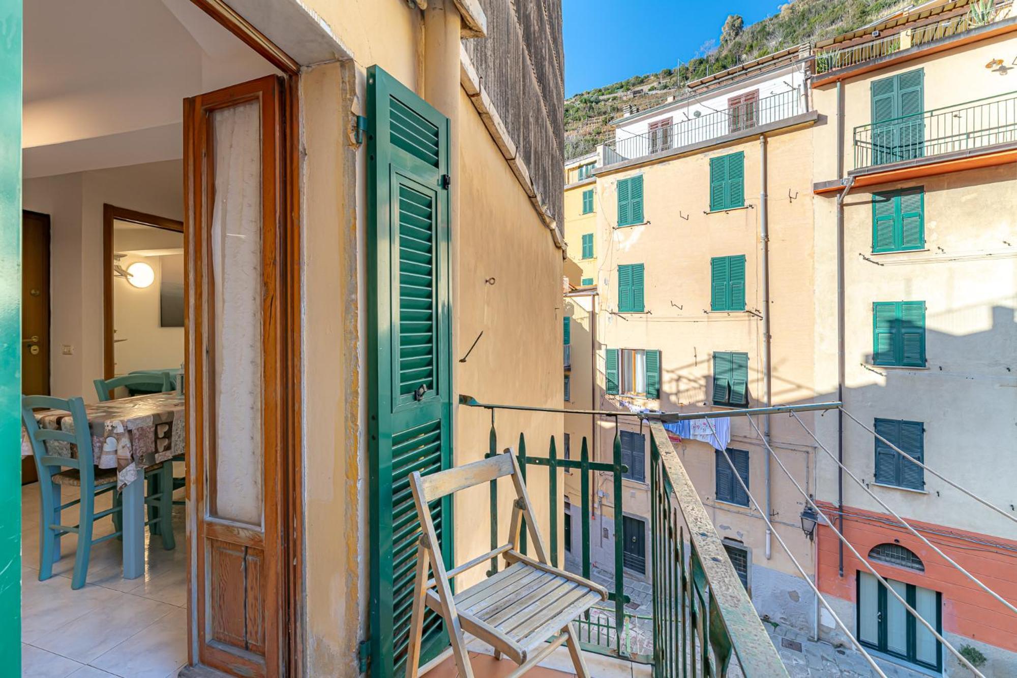 Ferienwohnung Ca De La Sunta Riomaggiore Exterior foto